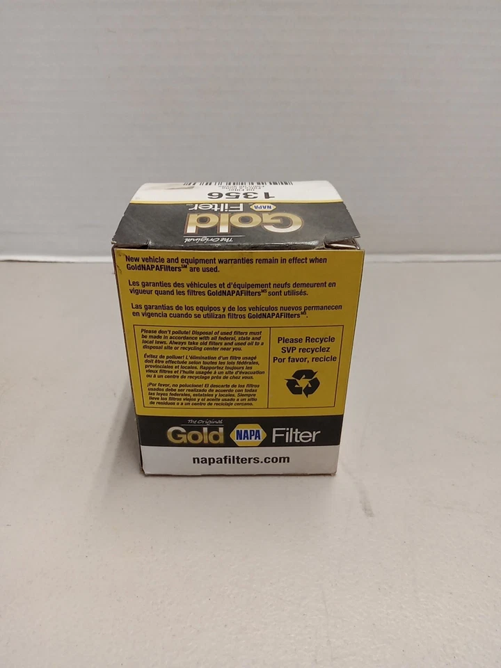 Filtro de aceite de motor Napa Gold 1356 / WIX 51356 Foto 4 de 4