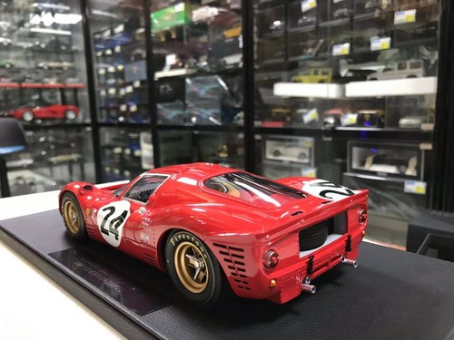 1/18 Top Marques Ferrari 330 P4 Daytona #24 Winner 1967 LE 200pcs - Picture 9 of 9