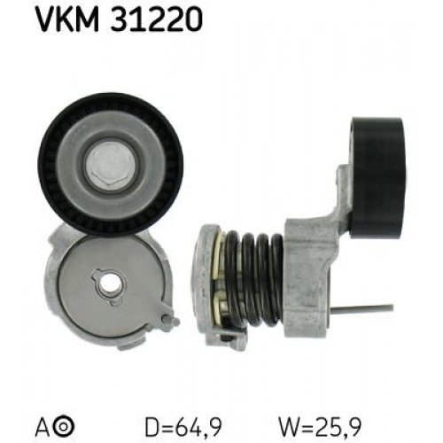 Spannrolle, Keilrippenriemen Skf VKM31220 FüR Skoda Fabia Ii-image