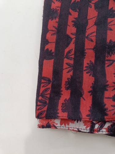 Laura Ashley Women's Scarf Black Floral 100% Polyester Rectangle Scarf - Picture 3 of 5