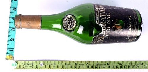 Camus CELEBRATION COGNAC Frankreich Whisky Old Grünes Glas Leere Flasche G16-286 - Bild 12 von 12