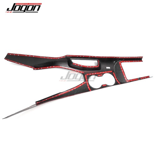 Carbon Console Handbrake Gear Shifter Panel Trim For Ford Mustang S650 GT 2024+ - Picture 6 of 11