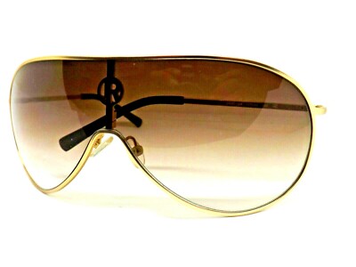 JOHN RICHMOND JR62104 occhiali da sole uomo mascherina metallo donna italia  oro | eBay