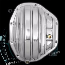 Aluminum For Gm Ford Dodge Dana 80 Differential Cover 12 Rg 10 Bolt - Polished Aluminum For Gm Ford Dodge Dana 80 Differential Cover 12 Rg 10 Bolt - Polished
