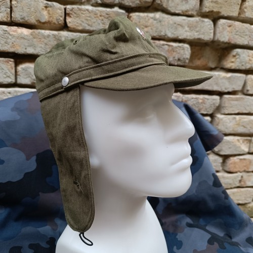 DDR army field cap- NVA National Volksarmee feldmutze - size 57 - Picture 5 of 11