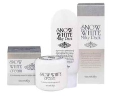 Secret Key Snow White Cream 10/2026 50g  Snow White Milky Pack 200g