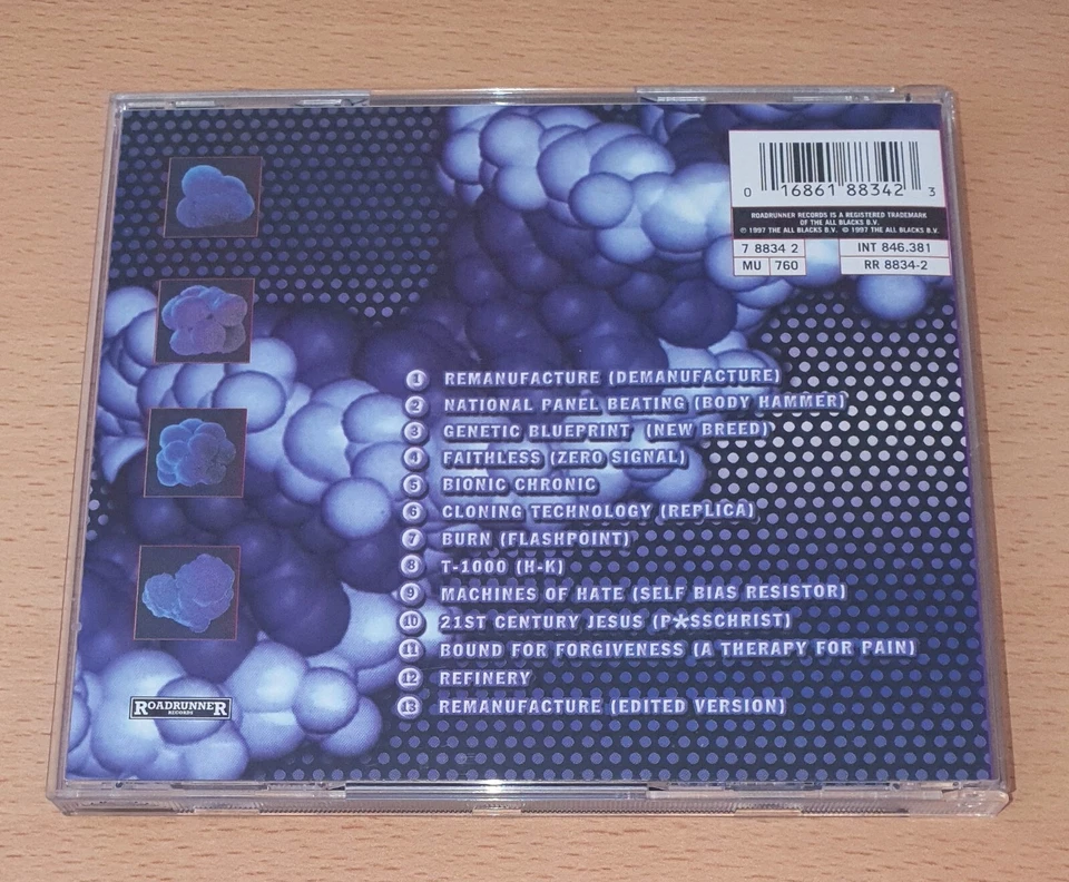 FEAR FACTORY - Remanufacture CD 1997 Roadrunner +++ - Bild 2 von 3