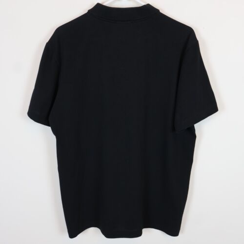 Lacoste Sport Polo Shirt Mens XL Black International Team Shield Presidents Cup - Picture 4 of 12