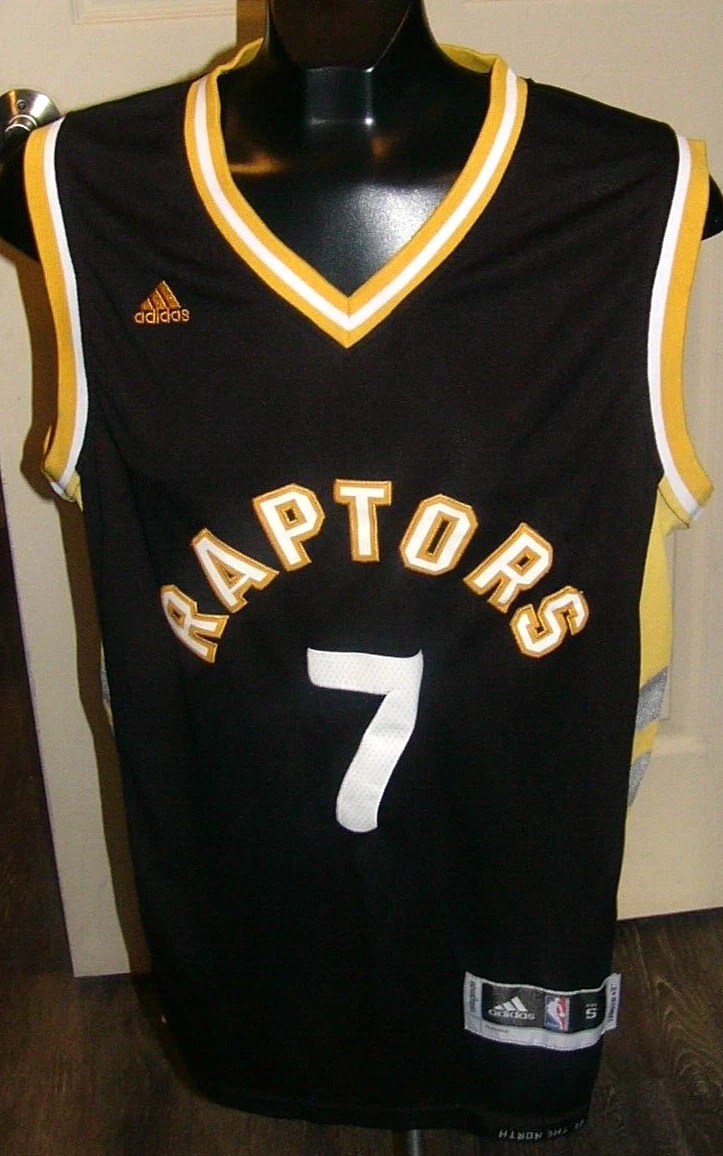 Toronto raptors gold clearance jersey