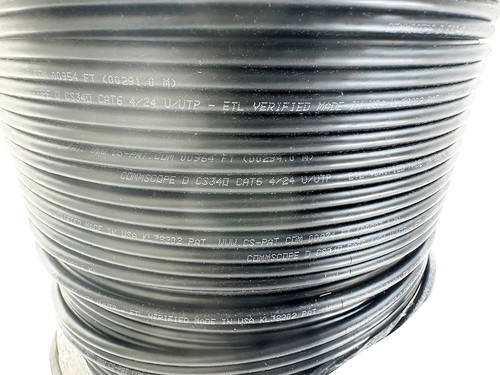 Commscope CS34O Category 6 U/UTP Filled Cable - 1000ft Long NEW FREE FAST SHIP - Picture 8 of 8