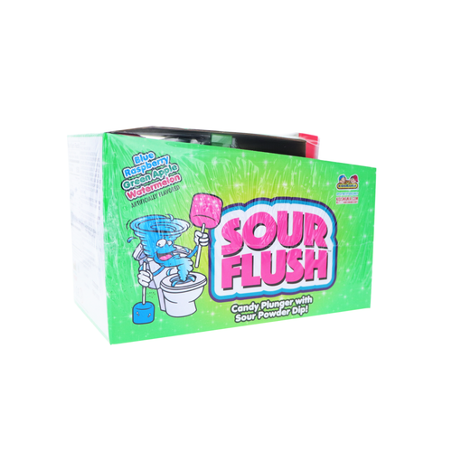 Kidsmania Sour Flush Assorted Flavor Candy 12 Count - 1.38 oz Each - 第 2/3 張圖片