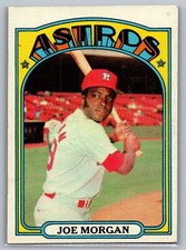 1972 Topps - Joe Morgan #132 - HOF Lower Grade (Crease)