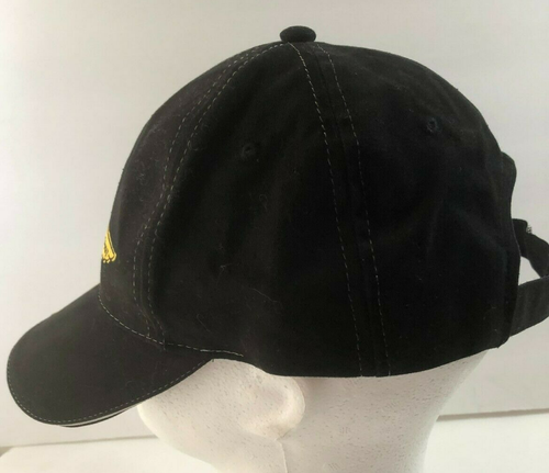 Indianapolis Motor Speedway NASCAR Baseball Style Cap Black W/Accents Preowned - Picture 2 of 8