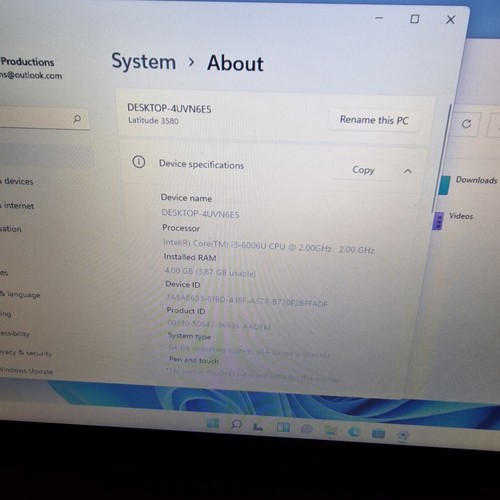 Dell Latitude 3580 - i3 - 512GB - 4GB *READ DESCRIPTION* - Picture 2 of 6