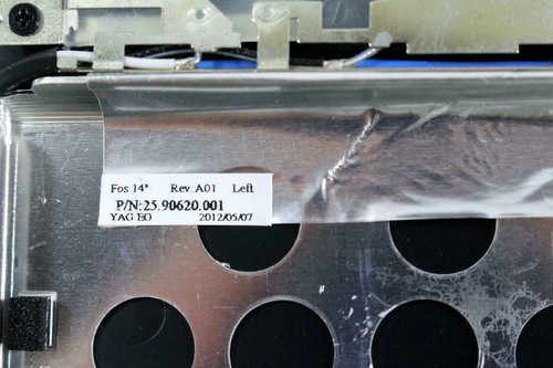 LOT x 5 Dell Latitude E5400 Rear Lid 14.1" LCD Back Hinge WiFi Antenna 0RM629 - Picture 5 of 7