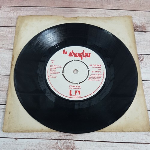 The Stranglers , Peaches/ Go BuddyGO ,7" VINYL - Picture 5 of 5