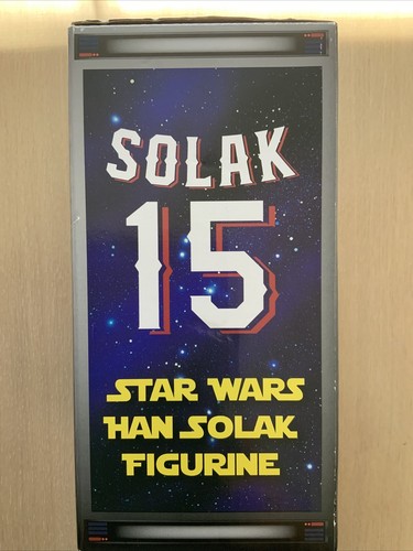 Nick ‘Han’ Solak Texas Rangers Star Wars Figurine 2021 Theme Night Promotion - Picture 4 of 9