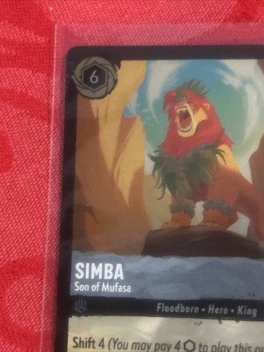 FOIL Lorcana Shimmering Skies - Simba - Son of Mufasa - 192/204 - FOIL - Picture 3 of 7