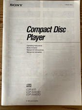 SONY CDP-970 / CDP 508 ESD / CDP 308 ESD: Notice, instructions, EN/FR/ES/PO  			