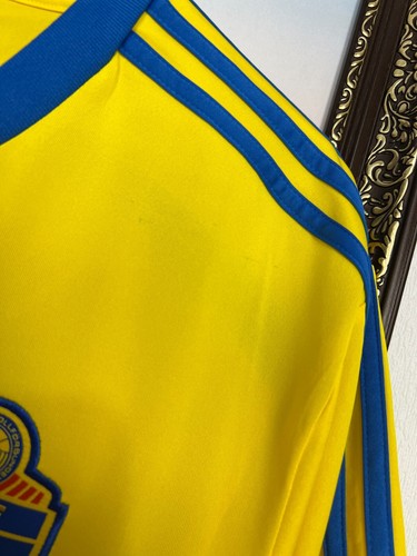 Sweden Home football shirt 2014 Soccer #10 Ibrahimovic Adidas Jersey Mens Size L - Picture 12 of 19