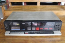 USED AIWA AD-F660 F660 CASSETTE TAPE PLAYER DECK VINTAGE AUDIO POWER ON