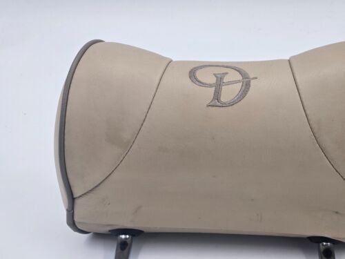 KOPFSTÜTZEN JAGUAR X308 XJ8 DAIMLER KASCHMIR SAND LEDER HINTEN PAAR LINKS RECHTS - Bild 2 von 13