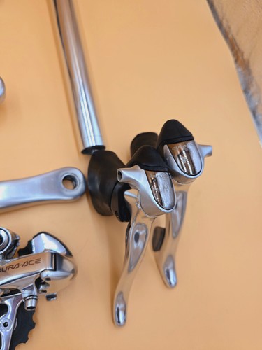 Gruppe Shimano Dura Ace 7700 9 Fach speed groupset group crank STI derailleur 9s - Bild 10 von 22