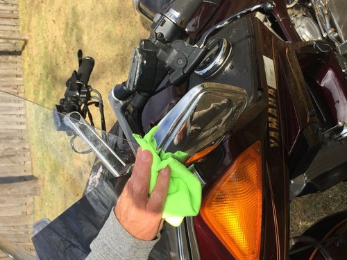 Shine Dr. Motorcycle Cleaner 2 oz. UV Protection Cleans Chrome, Wheels & Glass  - Picture 11 of 11