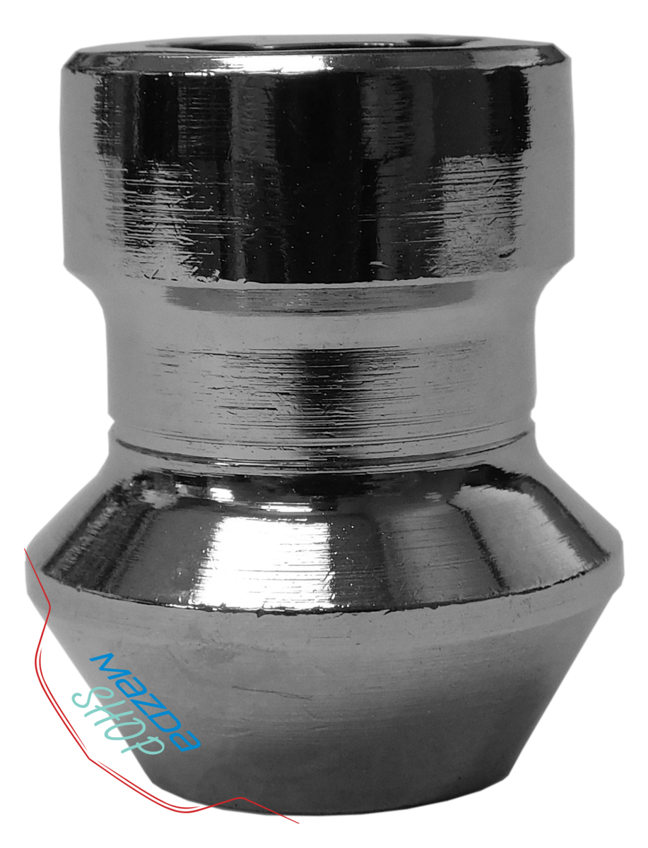 Mcgard 046155 Mazda Genuine OEM Wheel Locks, Chrome Dual Hex C9N3