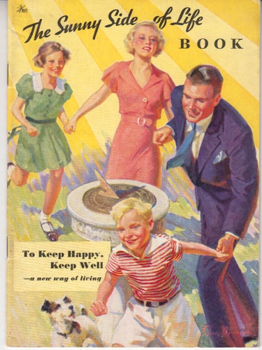 The Sunny Side of Life Book Kellogg's 1934 Bran Constipation Health & Wellbeing - Picture 1 of 4