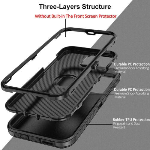 Funda protectora resistente a prueba de golpes para teléfono iPhone 13 Pro Max/13 Pro/13 Mini/13 - Imagen 8 de 20