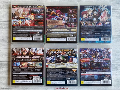 SONY PS3 Guilty Gear & Koihime & Face Breaker & Aqua Pazza & Under Night set - Picture 2 of 14