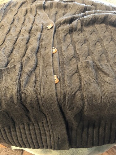 Merokeety XL Cardigan Grey Women’s - Picture 5 of 6