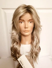 Amber by Jon Renau Synthetic Wig FS17/101S18 Palm Springs Blonde Lace Mono Top