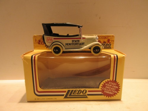 Lledo Models of Days Gone DG14 Ford Model A State Penitentiary Diecast Toy Car - Picture 2 of 8