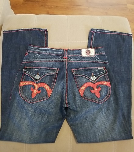 Laguna Beach Jeans Men's 36 x 34 Denim Red Stitch Made In USA - Picture 4 of 8