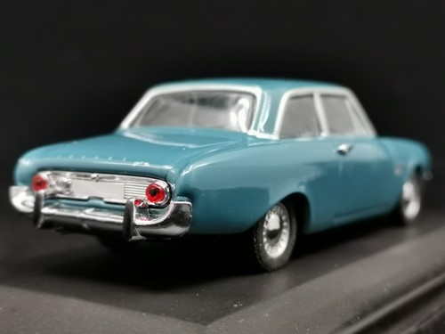 New 1:43 Minichamps Model Ford Taunus Aquablau Saloon 1960 Blue 430085104 - Picture 4 of 10