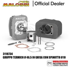 KIT GRUPPO TERMICO CILINDRO 3118734 MALOSSI 75 SP 10 DM 46,5 PIAGGIO CIAO PX 50
