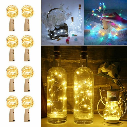 Mini LED Copper Wire String Fairy Lights Battery Operated for Party Home Decor - Picture 2 of 15