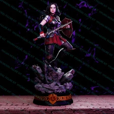 1/24 Bruno Girl Effigy Uncolored Unassembled 3D Printed Resin Model Kit Toy GK