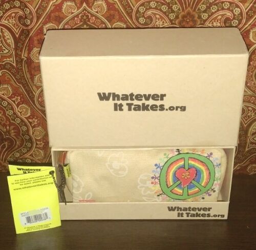 Whatever It Takes Lucy Liu Tote Cosmetic Makeup Bag New In Box NIB Great Gift - Picture 2 of 7