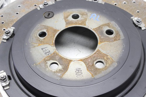 2009-2015 Nissan GT-R R35 Brake Rotor Rear Left & Right Pair LH RH 09-15 - Picture 5 of 11