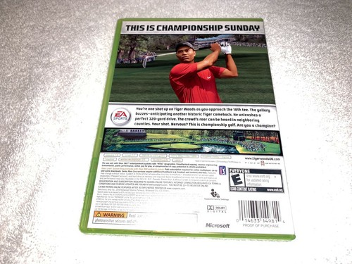Tiger Woods PGA Tour 06 (Microsoft Xbox 360, 2006) Game Complete Vr Nice! - Imagen 2 de 3