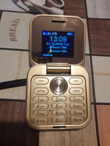 MINI TELEFONO CELLULARE FLIP I17 PRO TASTIERA GSM 1.77" DUAL SIM PIEGHEVOLE 2G - Foto 2 di 2
