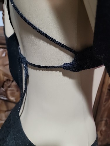 Emma.K.Gudmundson Size Small Knit Cropped RARE Top Tied Back NWT #7 - Picture 6 of 13