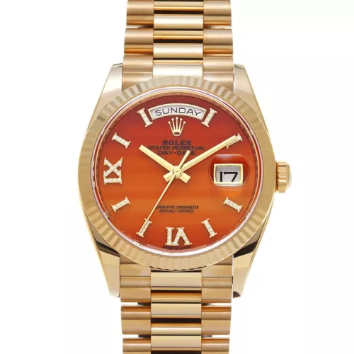 ROLEX Day-Date 36 128238 Carnelian/diamond 652904