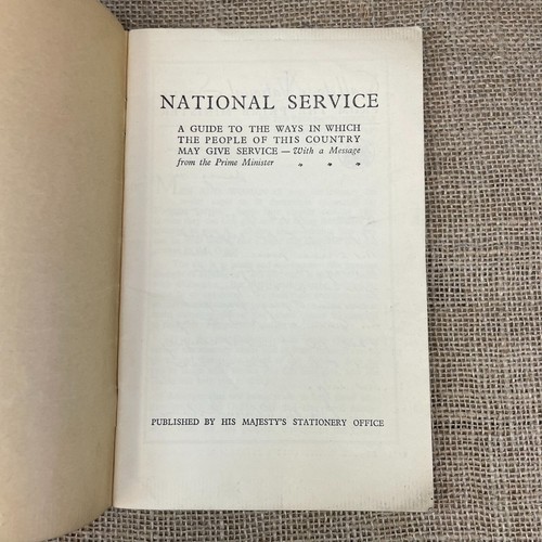 5 X VINTAGE NATIONAL/PUBLIC SERVICE WW2 ARMY RECORD BOOKLETS PAPERS EPHEMERA - Picture 12 of 24