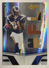 2010 Panini Absolute Prime Rookie 4 Color Game Patch #/50 Mardy Gilyard Spectrum