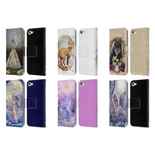 OFFICIAL SELINA FENECH ART LEATHER BOOK WALLET CASE FOR APPLE iPOD TOUCH MP3