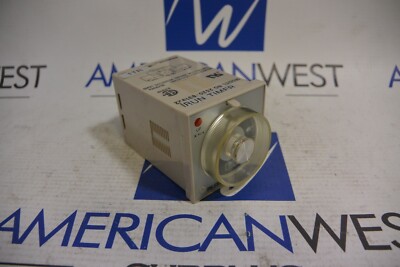 PS Syracuse 2520-831922 100/110/120VAC 5A Time Delay Relay *USED